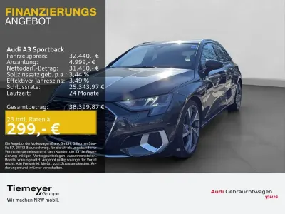 Używany Audi A3 Advanced 150 KM (110 kW) 2024 Szary Sedan/Limuzyna