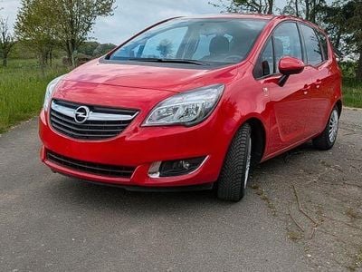 Gebraucht Opel Meriva drive 120 PS (88 kW) 2016 Rot Van / Kleinbus