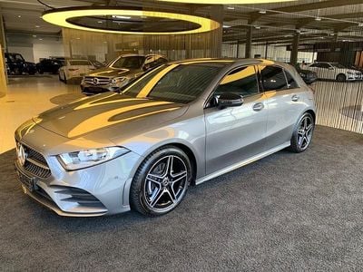 Second-hand Mercedes A200 AMG line 160 CP (117 kW) 2018 Gri Hatchback