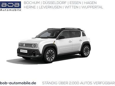 Weiß + black pearlschwarz (weiß) Neu 2025 Renault 4 E-Tech Iconic SUV | 37.330 € (Etwas zu teuer)