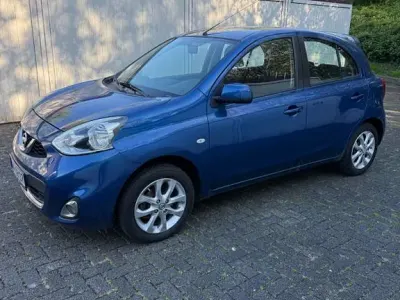 Gebraucht Nissan Micra Acenta 80 PS (58 kW) 2016 Blau Kleinwagen
