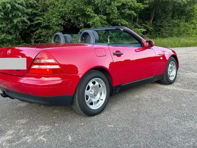 Brugt Mercedes SLK200 136 HK (100 kW) 1998 Rød Cabriolet