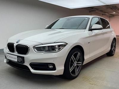 Gebraucht BMW 118 Sport Line 136 PS (100 kW) 2018 Alpinweiß uni Kleinwagen