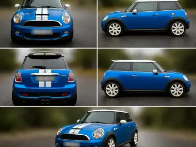 Gebraucht Mini Cooper S 174 PS (127 kW) 2006 Blau Kleinwagen