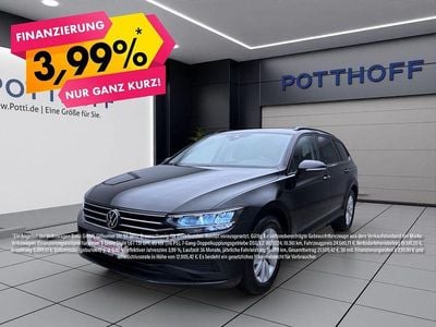Gebraucht VW Passat Basis 122 PS (89 kW) 2021 Schwarz Kombi