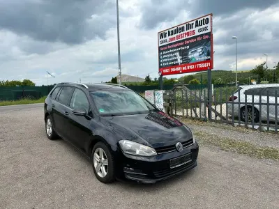 Gebraucht VW Golf VII Comfortline 110 PS (80 kW) 2013 Schwarz Kombi