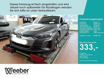 Daytonagrau perleffekt (metallic) Gebraucht 2022 Audi e-tron GT quattro Sport Limousine | 53.890 € (Fairer Preis)