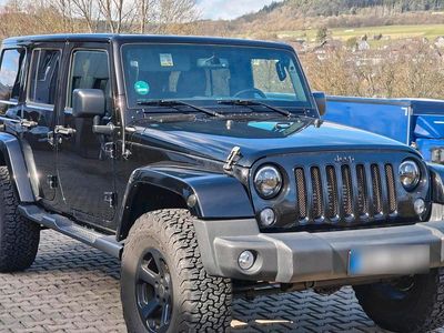 Gebraucht Jeep Wrangler Unlimited Sahara 200 PS (147 kW) 2017 Schwarz SUV