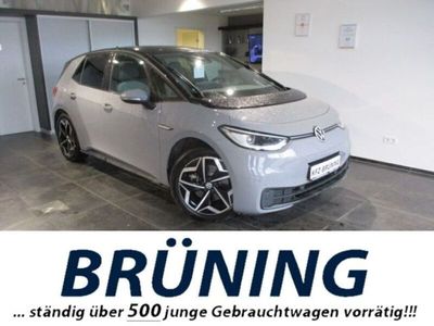 gebraucht VW ID3 NaviPro Pano HUD AHK Kamera Matrix ACC Alu