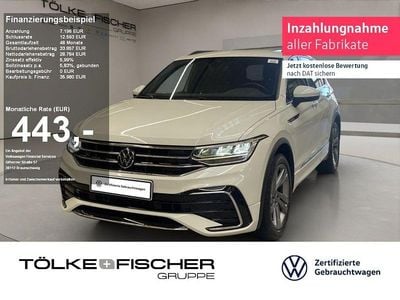 Usata VW Tiguan R-line 150 CV (110 kW) 2023 Bianco SUV
