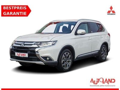 Gebraucht Mitsubishi Outlander 150 PS (110 kW) 2016 Perlmuttweiss perleffekt SUV