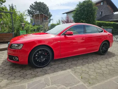Gebraucht Audi A5 Sportback 179 PS (131 kW) 2010 Rot Kleinwagen