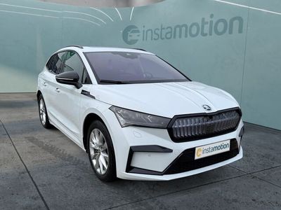 Weiß Gebraucht 2024 Skoda Enyaq iV SportLine SUV | 53.200 €