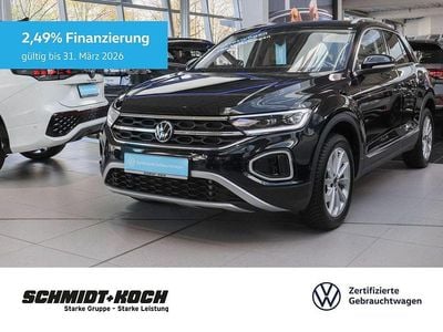 Schwarz Gebraucht 2024 VW T-Roc Style SUV | 28.750 € (Fairer Preis)