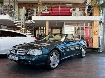 Gebraucht Mercedes SL500 AMG 306 PS (225 kW) 2000 Circongrün (metallic) Cabrio