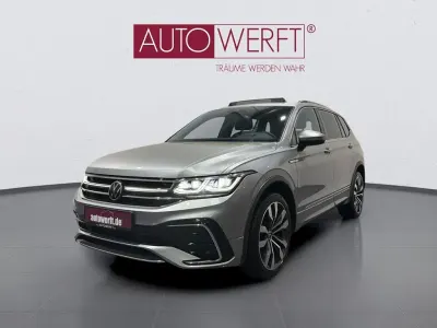 Gebraucht VW Tiguan Allspace R-line 190 PS (139 kW) 2022 Pyrit silber metallic SUV