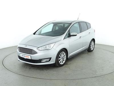 Grau Gebraucht 2016 Ford C-MAX Titanium Van / Kleinbus | 9.770 € (Fairer Preis)