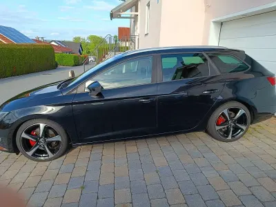 Gebraucht Seat Leon ST FR 184 PS (135 kW) 2014 Schwarz Kombi