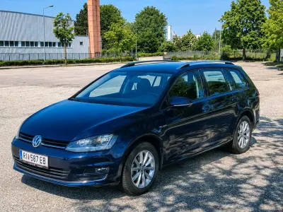 Gebraucht VW Golf VII LOUNGE 110 PS (80 kW) 2015 Blau Kombi