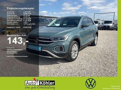 Usata VW T-Roc Style 116 CV (85 kW) 2024 Blu SUV