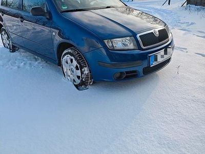 Blau Gebraucht 2007 Skoda Fabia Kleinwagen | 2.499 € (Fairer Preis)