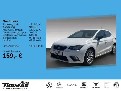 Usado Seat Ibiza FR 110 HP (80 kW) 2022 Branco Citadino