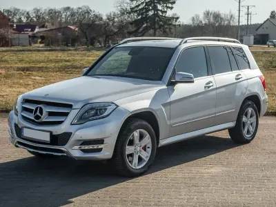 Używany Mercedes GLK220 170 KM (125 kW) 2013 Srebrny SUV