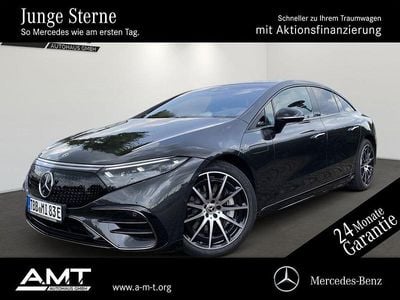 Gebraucht Mercedes EQS580 AMG Line Premium Plus 384 kW (523 PS) 2023 Grau Limousine
