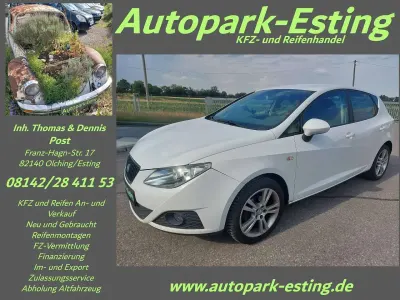 Gebraucht Seat Ibiza Stylance 86 PS (63 kW) 2009 Weiß Kleinwagen