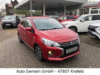 Gebraucht Mitsubishi Space Star Plus 71 PS (52 kW) 2023 Amarena rot Kleinwagen