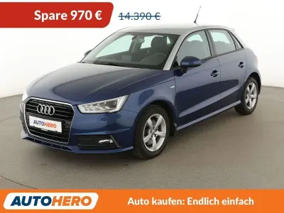 Gebraucht Audi A1 Sportback S-Line 125 PS (91 kW) 2018 Blau Kleinwagen