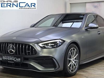 Gebraucht Mercedes C43 AMG Premium Plus 408 PS (300 kW) 2023 Selenitgrau  magnolackierung Limousine