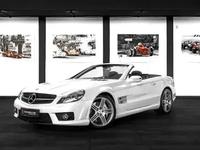 Gebraucht Mercedes SL63 AMG AMG 525 PS (386 kW) 2010 Diamantweiß Cabrio