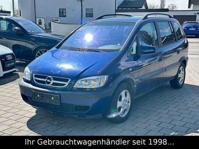 Gebraucht Opel Zafira Edition 125 PS (91 kW) 2001 Blau Van / Kleinbus