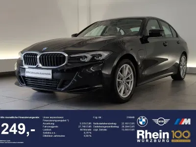 Gebraucht BMW 320e Sport Line 204 PS (150 kW) 2022 Schwarz Limousine