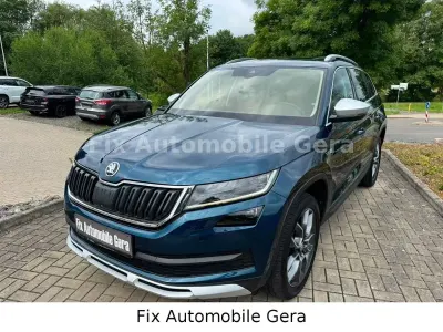 Gebraucht Skoda Kodiaq Scout 4x4 179 PS (131 kW) 2018 Blau SUV
