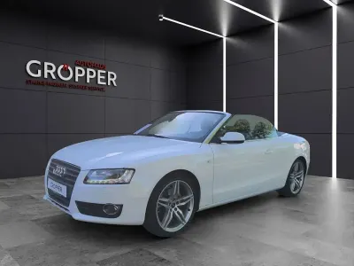 Gebraucht Audi A5 Cabriolet Design 179 PS (131 kW) 2010 Weiß Cabrio