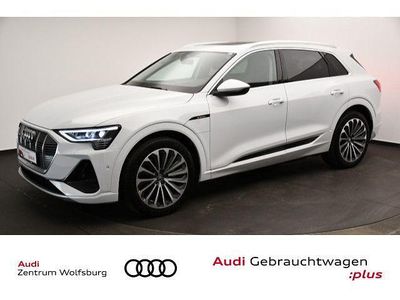 Gletscherweiß metallic Gebraucht 2020 Audi e-tron Ambiente SUV | 28.990 € (Teuer)