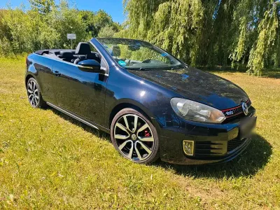 Gebraucht VW Golf Cabriolet GTI 200 PS (147 kW) 2014 Schwarz Cabrio