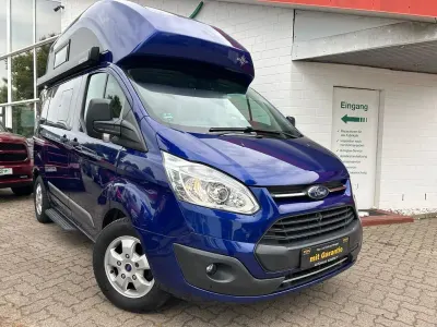 Gebraucht Ford Transit Custom Nugget 170 PS (125 kW) 2018 Blau Van / Kleinbus
