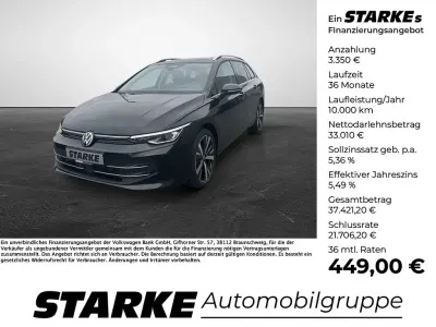 Gebraucht VW Golf VIII Style 150 PS (110 kW) 2025 Schwarz Kombi