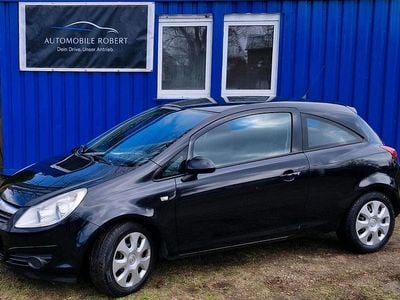 Gebraucht Opel Corsa 80 PS (58 kW) 2008 Schwarz Kleinwagen