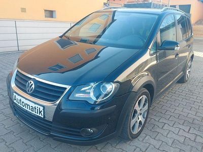 Gebraucht VW Touran Cross 140 PS (102 kW) 2008 Schwarz Van / Kleinbus