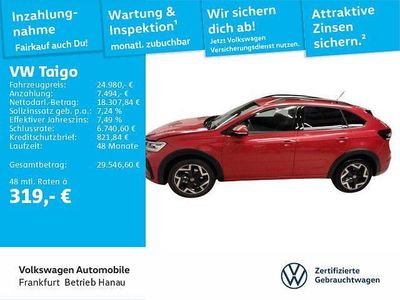 Gebraucht VW Taigo R-line 116 PS (85 kW) 2025 Rot SUV