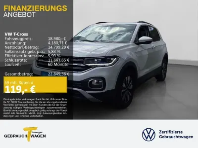 Second-hand VW T-Cross Move 95 CP (69 kW) 2023 Alb SUV
