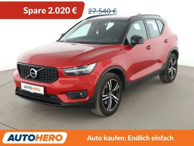 Begagnad Volvo XC40 R-Design 190 HK (139 kW) 2019 Orange SUV
