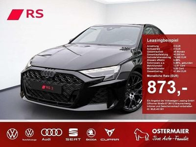 Mythosschwarz Gebraucht 2025 Audi RS3 Ambiente Limousine | 74.490 € (Teuer)