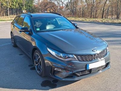 Gebraucht Kia Optima GT-Line 136 PS (100 kW) 2019 Grau Kombi