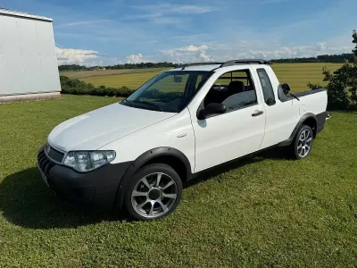 Gebraucht Fiat Strada 62 PS (45 kW) 2009 Weiß Pickup