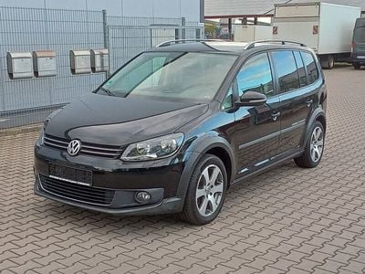 Gebraucht VW Touran Cross Match 140 PS (102 kW) 2012 Schwarz Van / Kleinbus